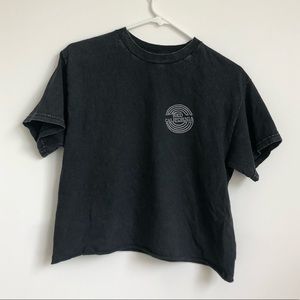 Brandy Melville | Red California Cropped Tee